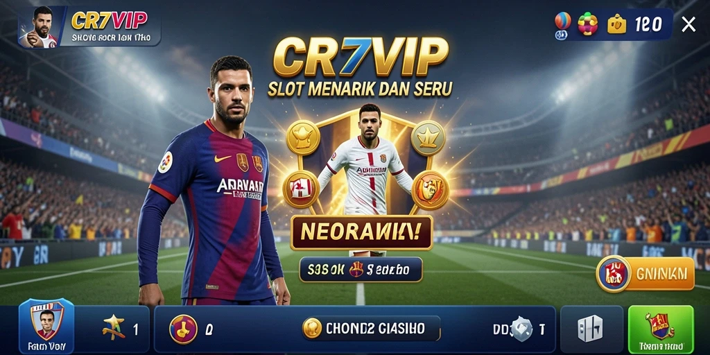 Gameplay seru dan mengasyikkan di CR7VIP slot.
