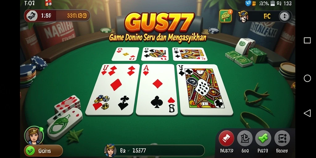 Tampilan menarik dari gameplay GUS77 yang seru.