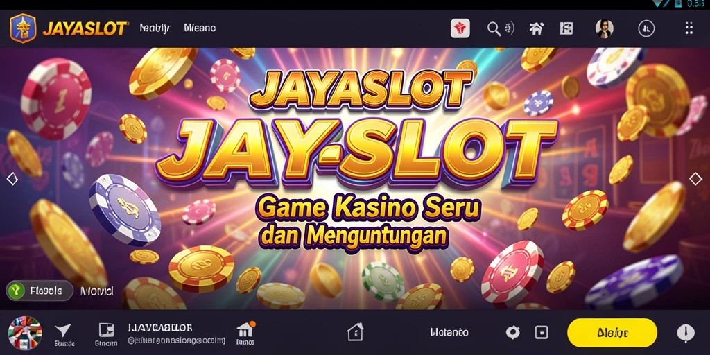 Tampilan permainan JAYASLOT dengan grafik memukau.