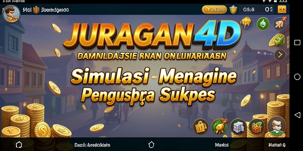 Tampilan gameplay interaktif dalam JURAGAN4D yang mendebarkan.
