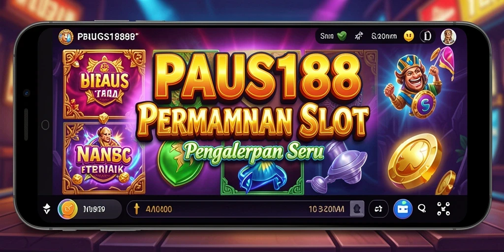 Tampilan gameplay Slot PAUS188 yang memikat dan penuh warna.