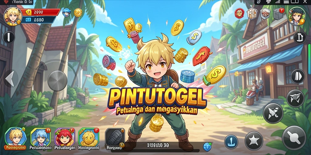 Tampilan gameplay PINTUTOGEL yang menarik dan penuh aksi.