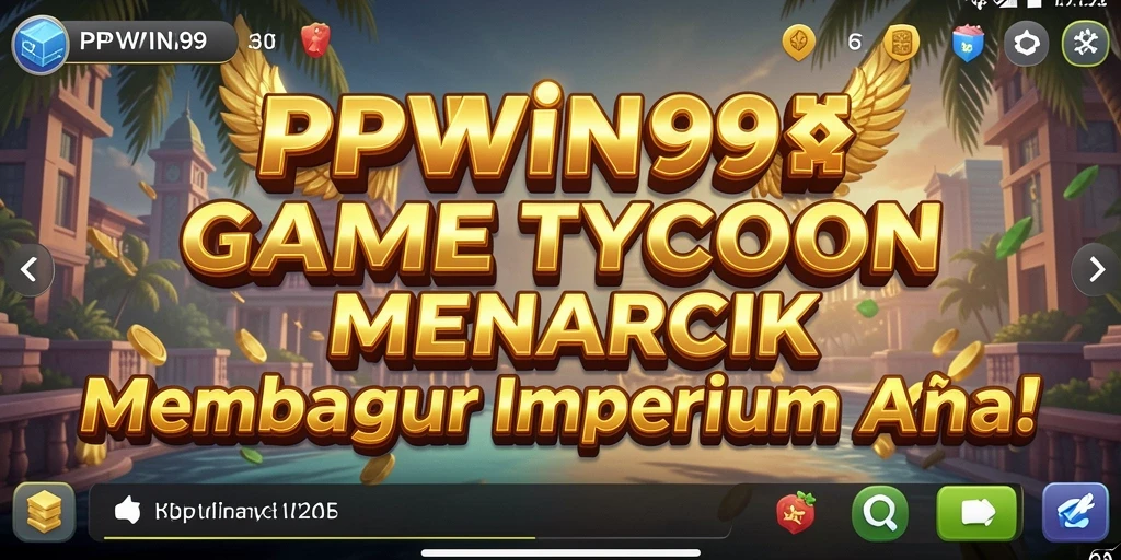 Screenshot gameplay PPWIN99 menampilkan aksi membangun bisnis dengan strategis.