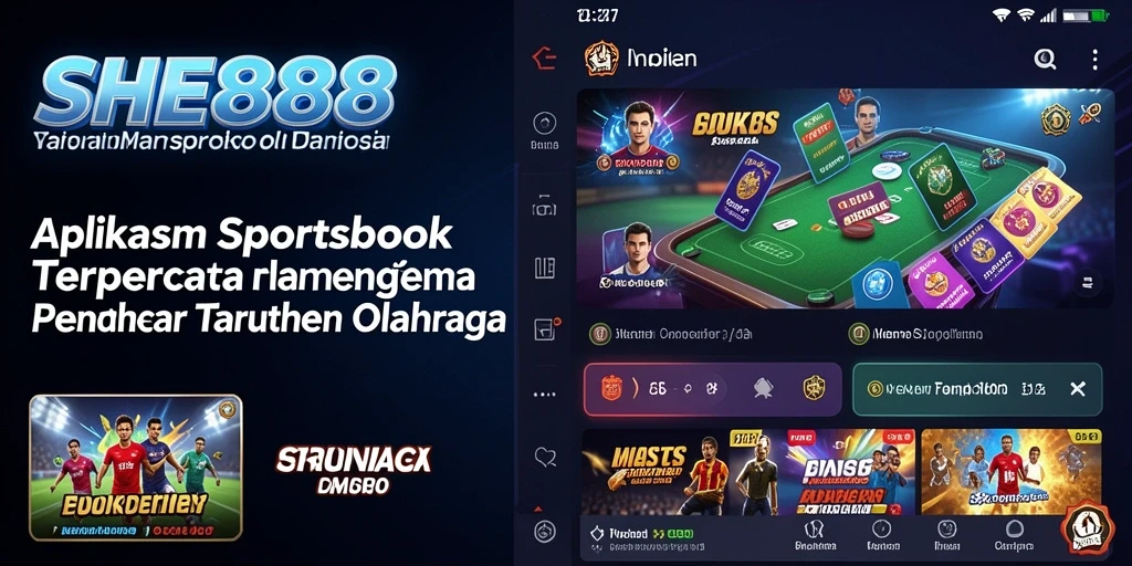 Screenshot utama SHE888 menunjukkan pengalaman taruhan Sportsbook yang menarik.