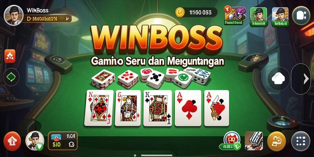 Tangkapan layar gameplay Domino di WINBOSS yang sangat dinamis.